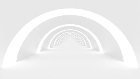 Futuristic white background Stock Footage 277208049