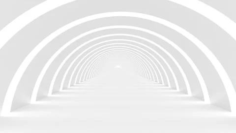 Futuristic white background Stock Footage 277208138