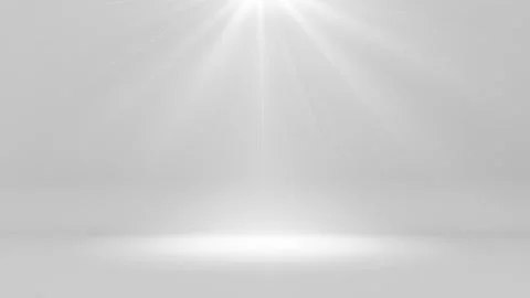 Futuristic white empty room and light shining , 3d render interior design, mo 스톡 일러스트