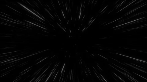 Futuristic white lines movement Stock Footage 81448643