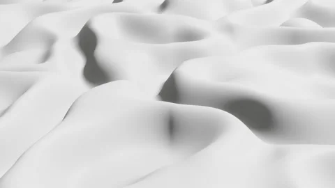 Futuristic white sci-fi landscape. Abstract loop background. Seamless loop 3D Stock Footage 150445708