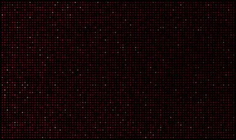 Futuristic wide red dotted technology background イラスト素材