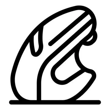 Futuristic wireless computer mouse with ergonomic design for comfortable grip Illustrazione stock