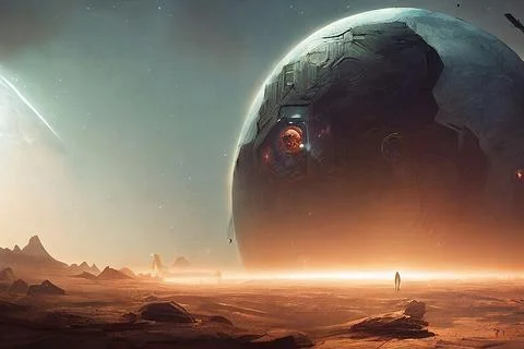 Futuristic World, Artificial intelligence, technology, AI automation Ilustración de archivo