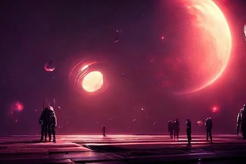 Futuristic World, Artificial intelligence, technology, AI automation Ilustración de archivo