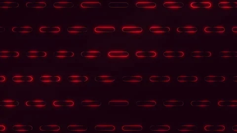 Futuristic zigzag pattern vibrant red lines illuminate for website background or Stock Footage 278071688
