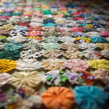 Fuxico quilt Stock Photos