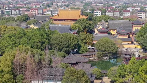 Fuyan temple Stock-Footage 302716359