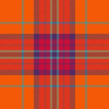 Fuzzy background tartan pattern, turkish seamless plaid textile. Decor vect.. Illustrazione stock