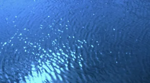 Fuzzy blue wave background Stock Footage 12681935