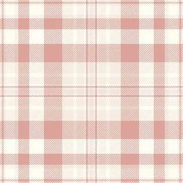 Fuzzy plaid fabric seamless, setting vector check texture. Awesome textile .. Stock Illustration