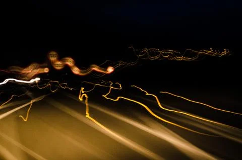 Fuzzy speed limits Stock Photos