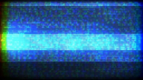 Fuzzy TV Video stock 86595795
