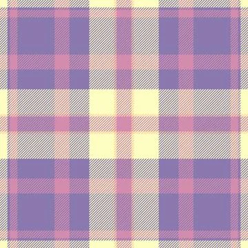 Fuzzy vector tartan pattern, yuletide plaid seamless textile. Website fabri.. Stock Illustration