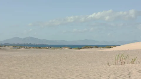 FV1 coast road Corralejo Stock Footage 220147321