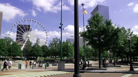 FWFountainATL.mp4 Stock Footage 31914823