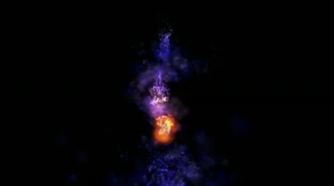 FX comic Erruption Stock Footage 21926838