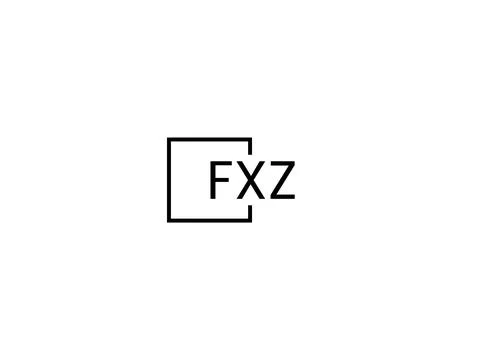 FXZ letter initial logo design vector illustration Stock Illustration