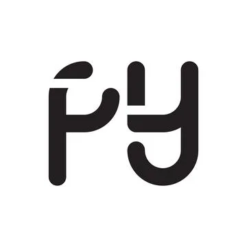 Fy initial letter vector logo icon Stock Illustration