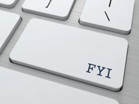 FYI. Internet Concept. Stock Illustration