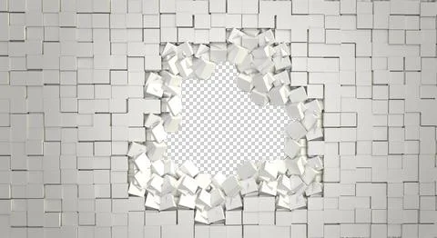 G-breaking.wall-8 Stock Illustration