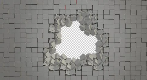 G-breaking.wall-five Illustrazione stock