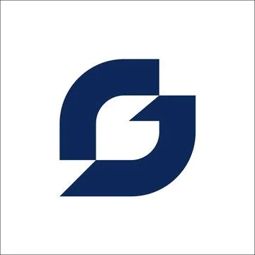G Letter Abstract Vector Logo Design Template. Creative Typographic Concept I Stock Illustration