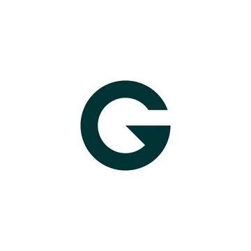 G Letter Abstract Vector Logo Design Template. Creative Typographic Concept I Stock Illustration