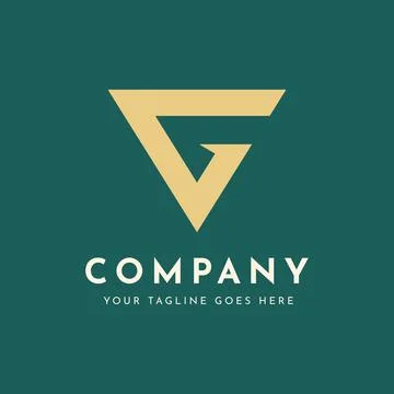 G letter logo design Illustrazione stock
