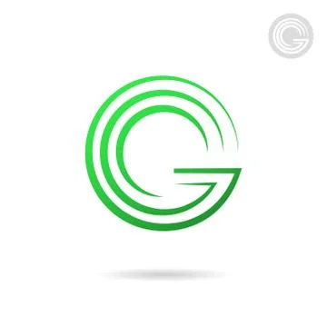 G letter logo Stock Illustration