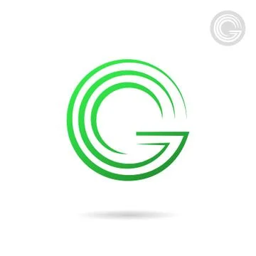 G letter logo Stock Illustration