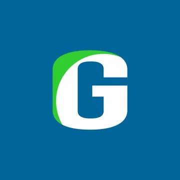 G letter logo vector illustration. G Lettermark simple iconic logo design Stock Illustration
