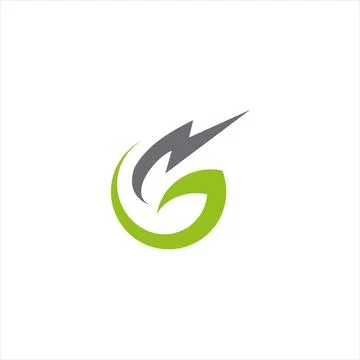 G Letter monogram Initial Logo Design Template Vector Illustration. G elega.. Stock Illustration