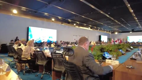 G20 recognises climate urgency and commits to new UN convention, BRASIL, BR - 04 Stock Footage 286767810