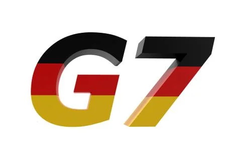 G7 Nations in Germany concept Stock Illustration