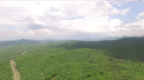 Ga mountain High Rotation  Stock Footage 66856753