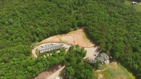 Ga Mountain view Pan up Stock Footage 66856697