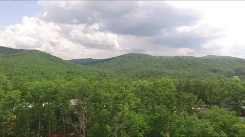 GA Mountain View Rotating Stock Footage 66856652