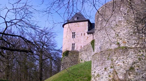 Gaasbeek Castle. Stock Footage 36502092