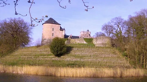 Gaasbeek Castle. Stock Footage 36565381