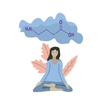 GABA vector illustration Stock Illustration