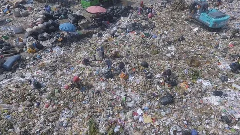 Gabage dump 스톡 동영상 84293513