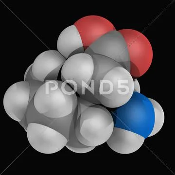 Gabapentin drug molecule Stock Illustration