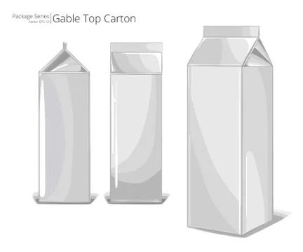 Gable Top. Stock Illustration