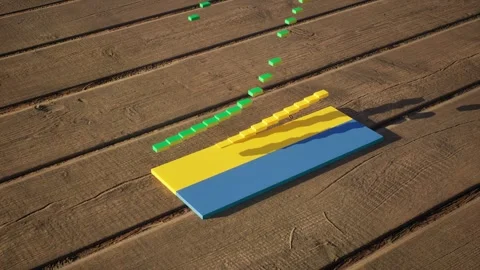 Gabon Flag - Slow Motion Stock Footage 318770299