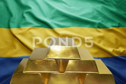 Gabonese gold reserves Stock Photos