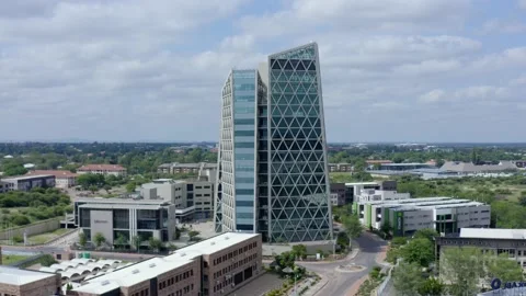 Gaborone, Botswana BDC Drone Video 04 Video stock 134551362