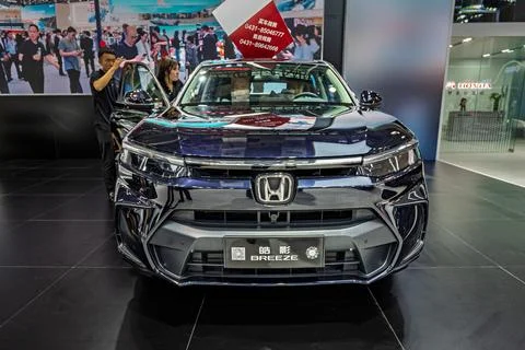 GAC Group Makes its Debut at the 23rd China Changchun Auto Expo Fotos Stock