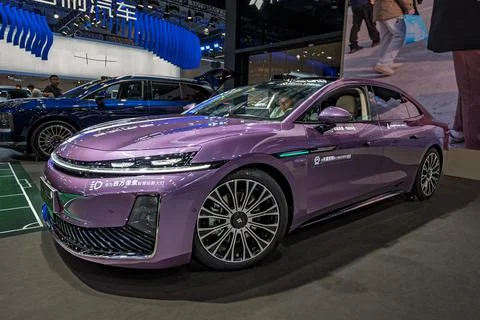 GAC HYPTEC Makes its Debut at the 23rd Changchun Auto Expo 스톡 사진