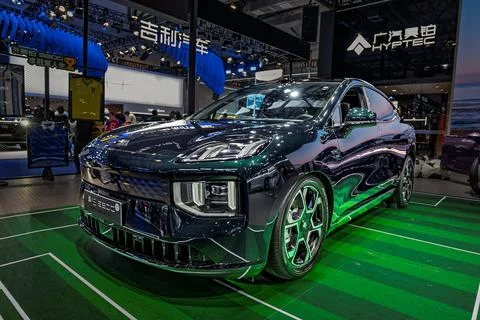 GAC HYPTEC Makes its Debut at the 23rd Changchun Auto Expo Fotos de archivo